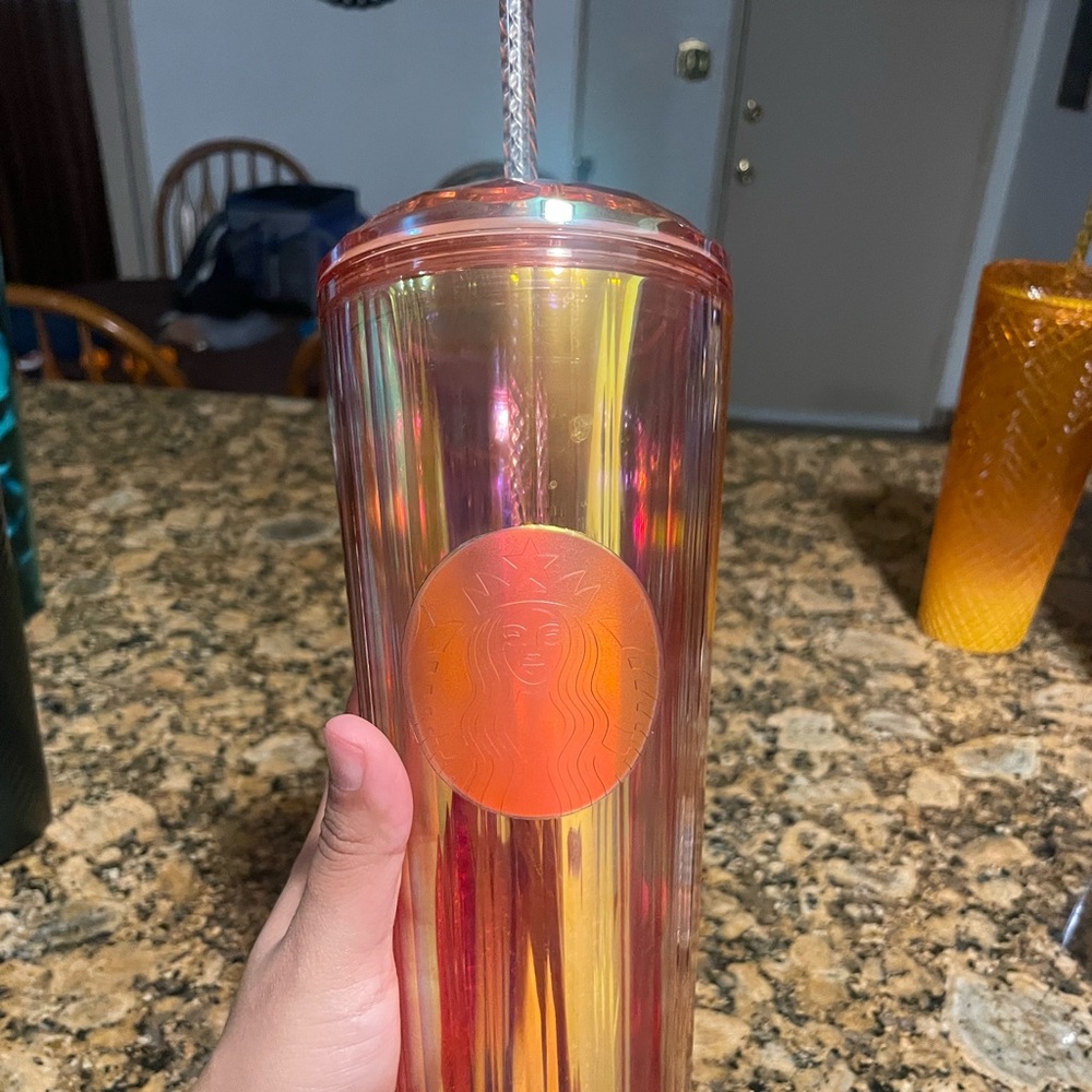 Starbucks dome lid cup
